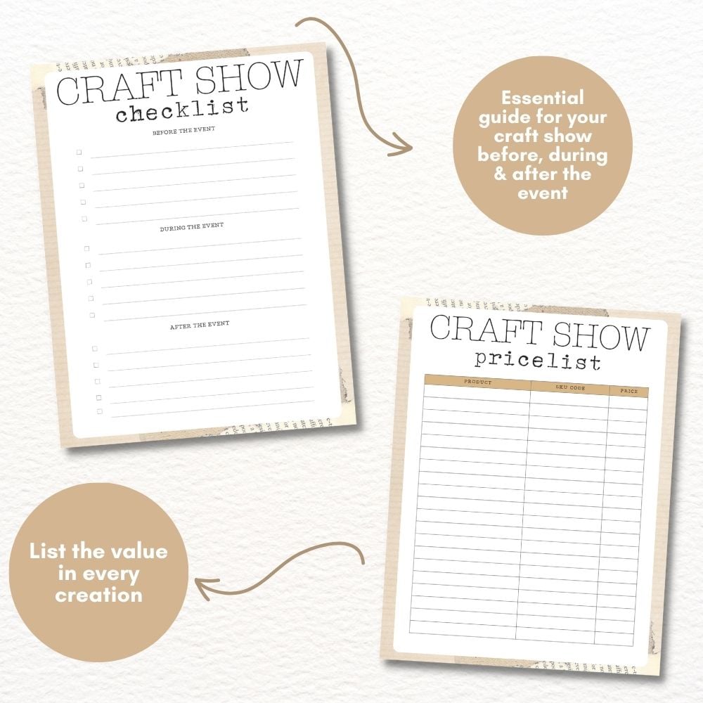 Vintage Craft Show Planner