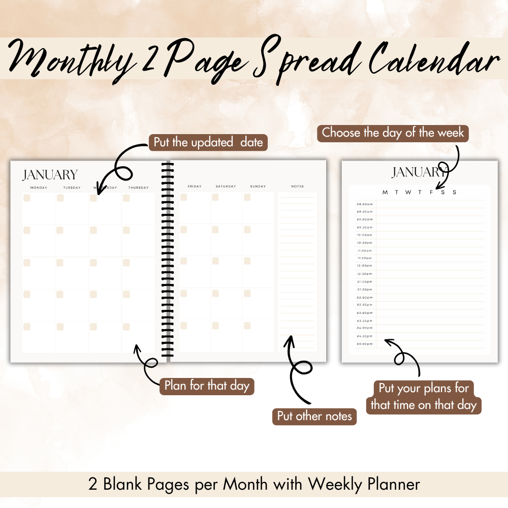 Digital Social Media Planner – Printable & Editable | Organize, Track & Grow Your Online Presence