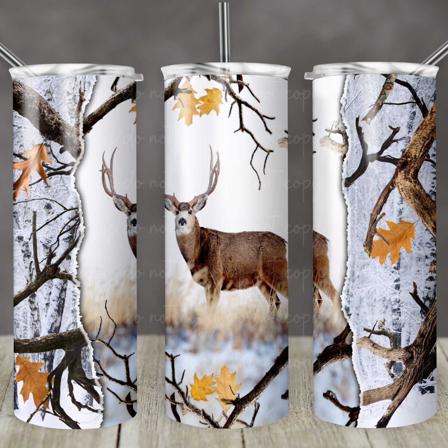 Buck in the Woods 20oz Skinny Tumbler Grape Vine Wholesale