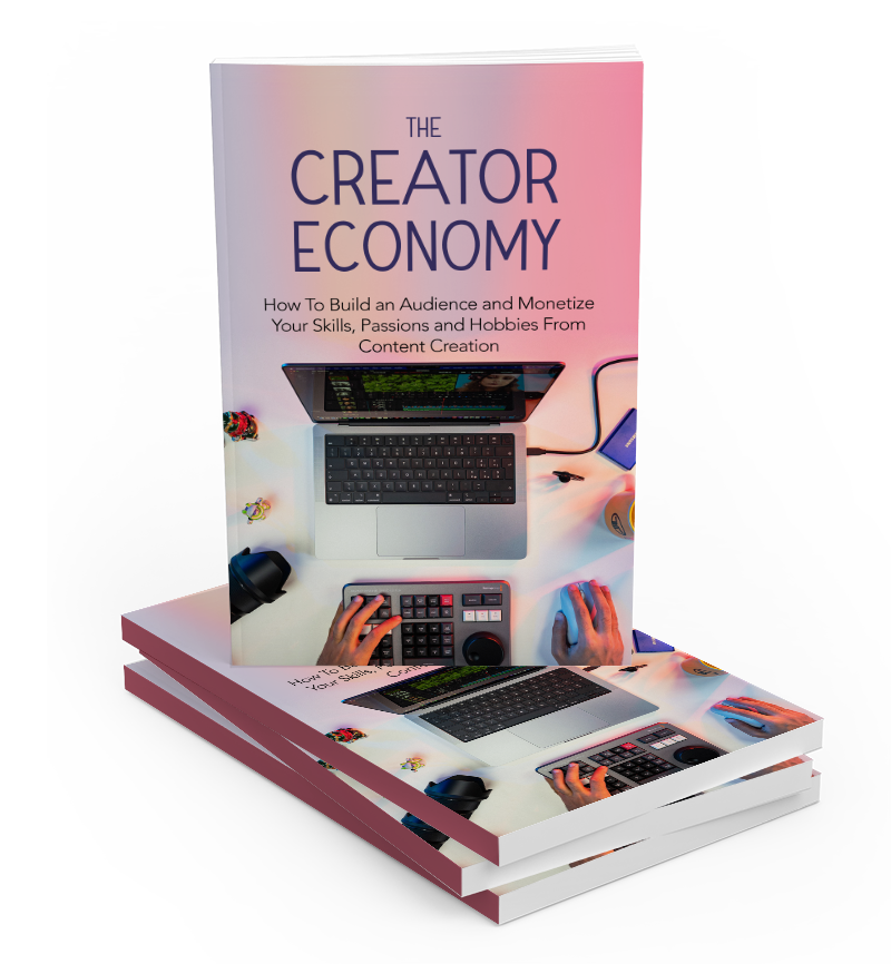 Cracking the Creator Economy: Beginner's Guide to Building and Monetizing Social Media E-Book Grape Vine Wholesale