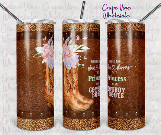 Forget The Glass Slipper.. 20oz Skinny Tumbler Grape Vine Wholesale