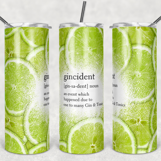 Gincident 20oz Skinny Tumbler Grape Vine Wholesale