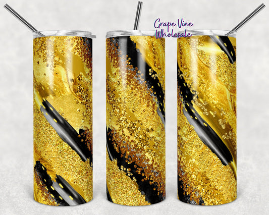 Honeybee Milky Way Mockup 20oz Skinny Tumbler Grape Vine Wholesale