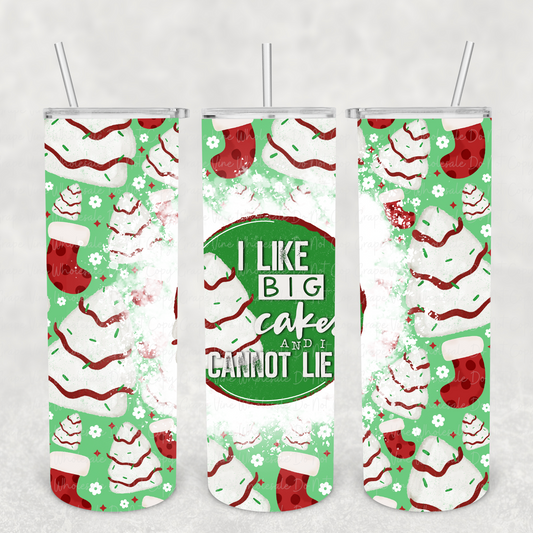 I like Big Cakes and I Cannot Lie 20oz Skinny Tumbler Grape Vine Wholesale