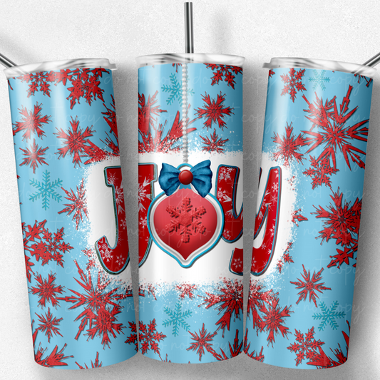 Joy Ornament 20oz Skinny Tumbler Grape Vine Wholesale