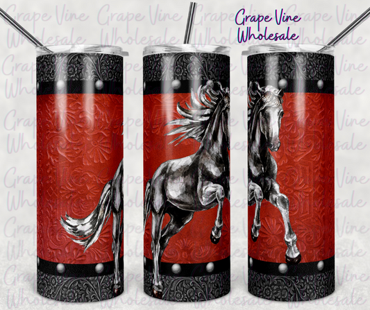 Let It Ride 20oz Skinny Tumbler Grape Vine Wholesale