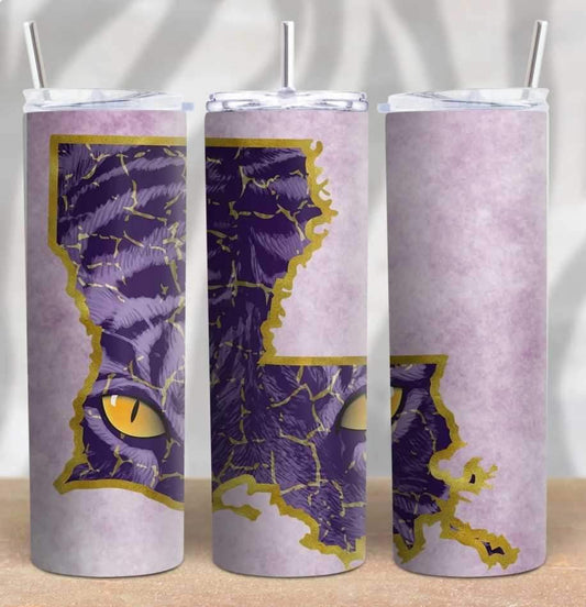 Luxe Louisiana  20oz Skinny Tumbler Grape Vine Wholesale