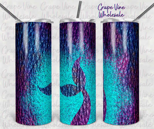 Mermaid Tales Make Waves 20oz Skinny Tumbler Grape Vine Wholesale