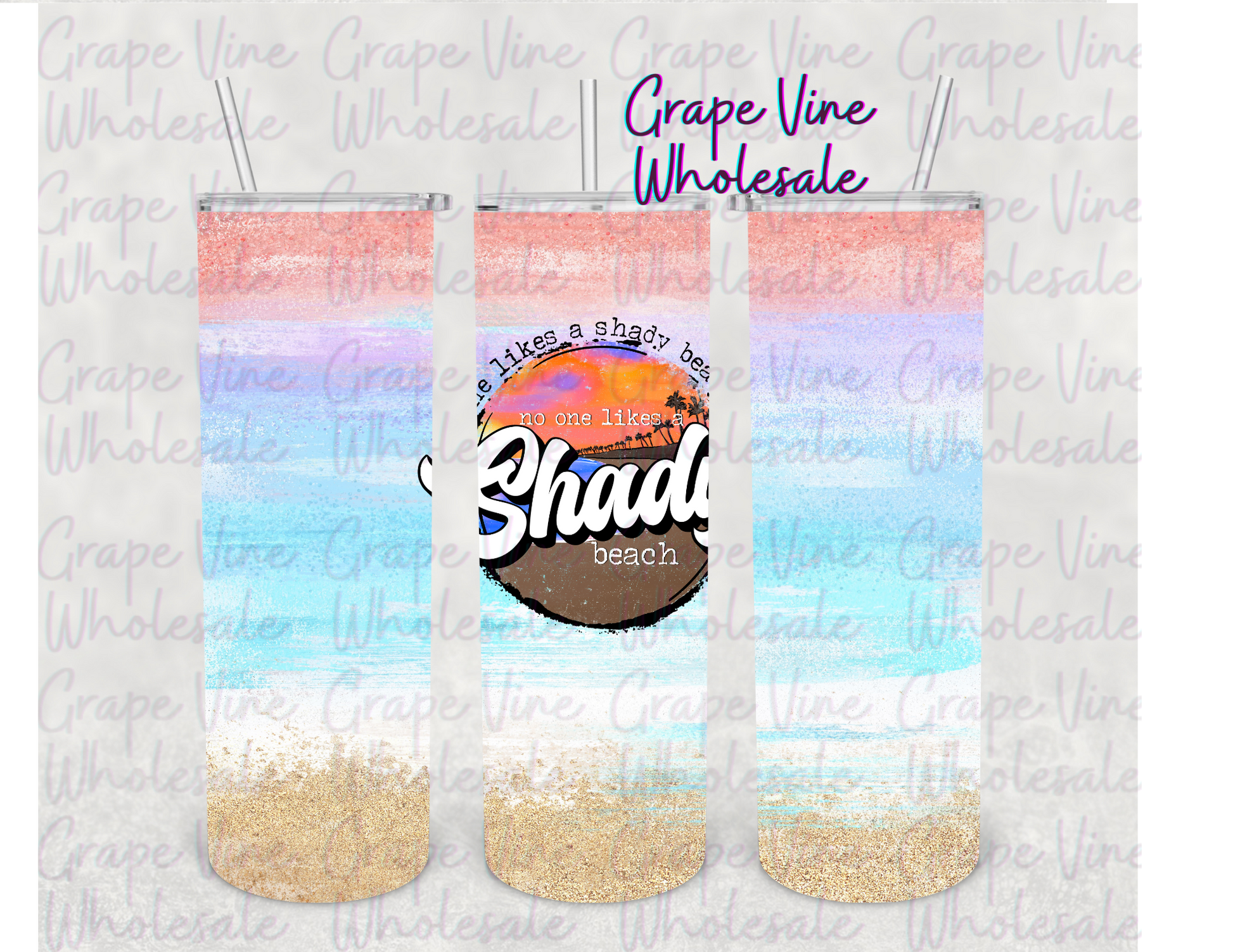 Nobody likes a Shady Beach 20oz Skinny Tumbler Grape Vine Wholesale