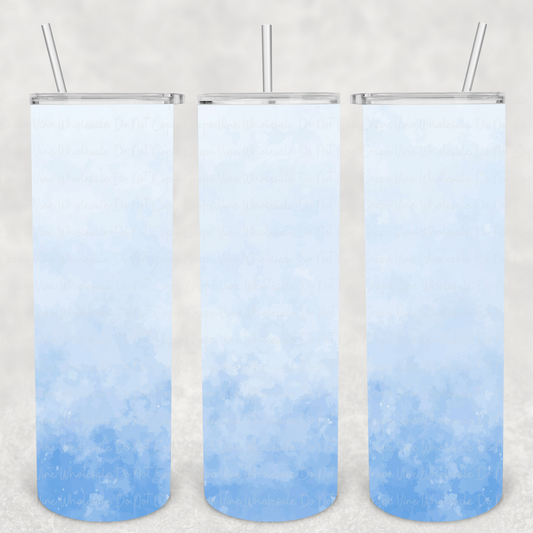 Ombre Clouds 20oz Skinny Tumbler Grape Vine Wholesale