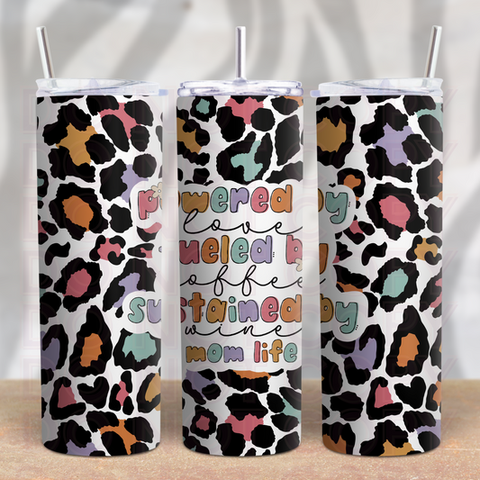 Powered By Love 20oz Skinny Tumbler Grape Vine Wholesale