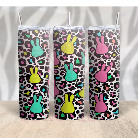 Rainbow Bunnies 20oz Skinny Tumbler Grape Vine Wholesale