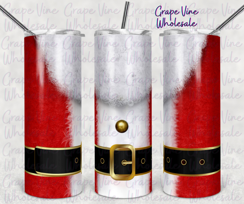 Santa's Belt 20oz Skinny Tumbler Grape Vine Wholesale