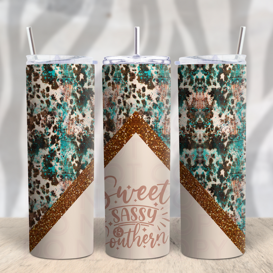 Sweet, Sassy, Southern 20oz Skinny Tumbler Grape Vine Wholesale